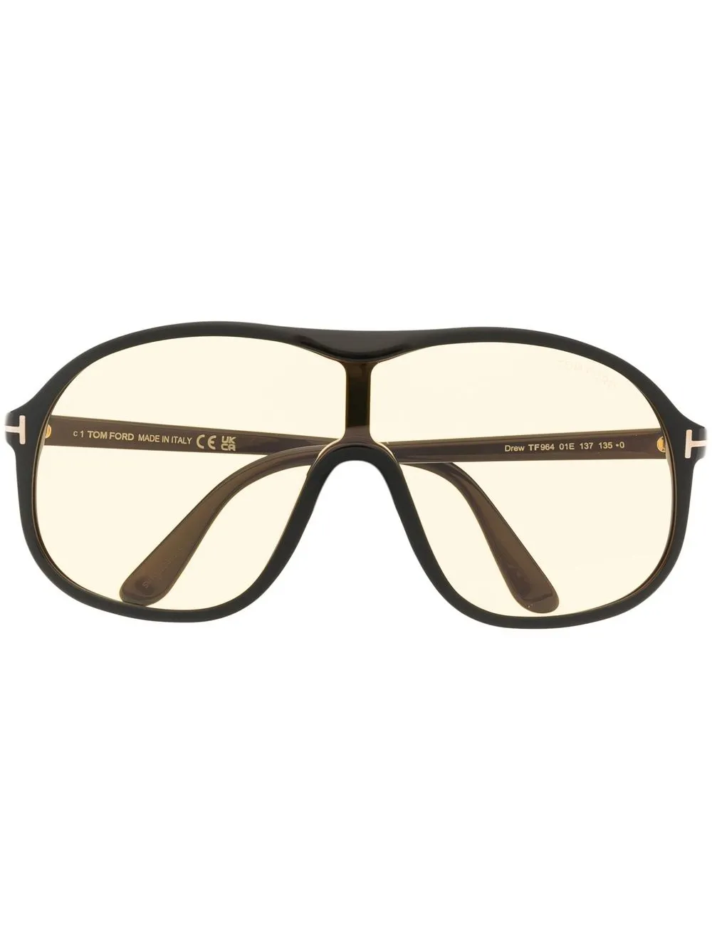 

TOM FORD Eyewear lentes de sol estilo piloto - Negro