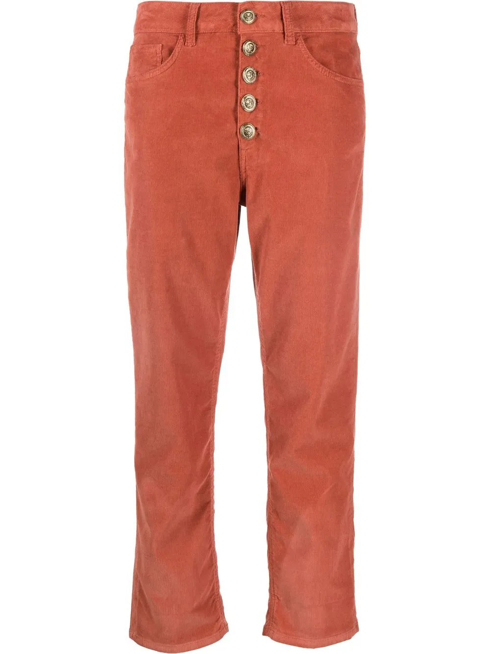 

DONDUP pantalones capri con botones - Rosado