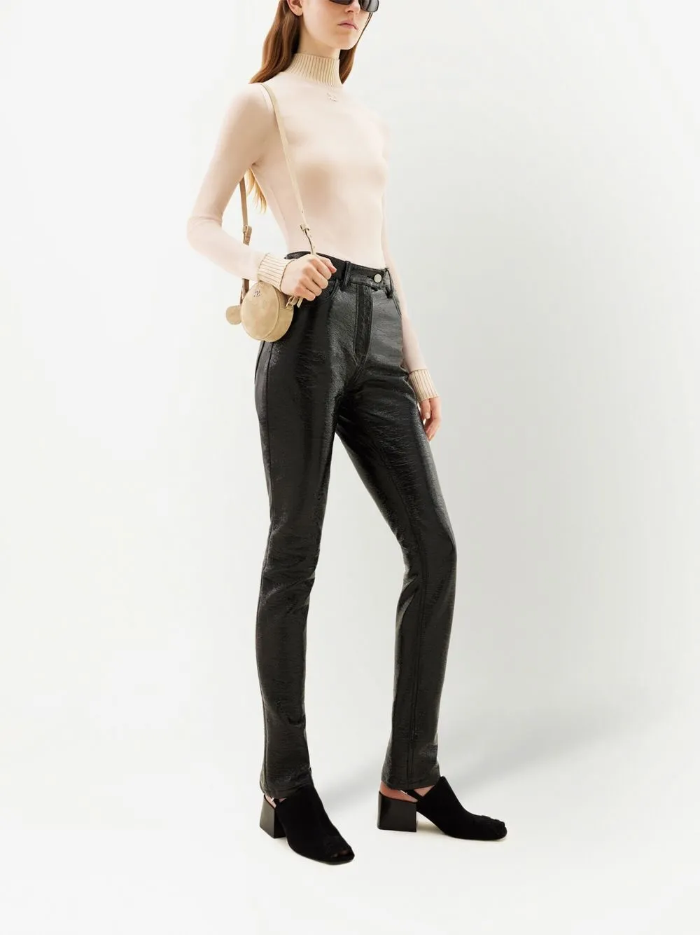  Courrèges Reedition Second-skin Top - Neutrals 