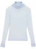 Courrèges Reedition second-skin top - Blue