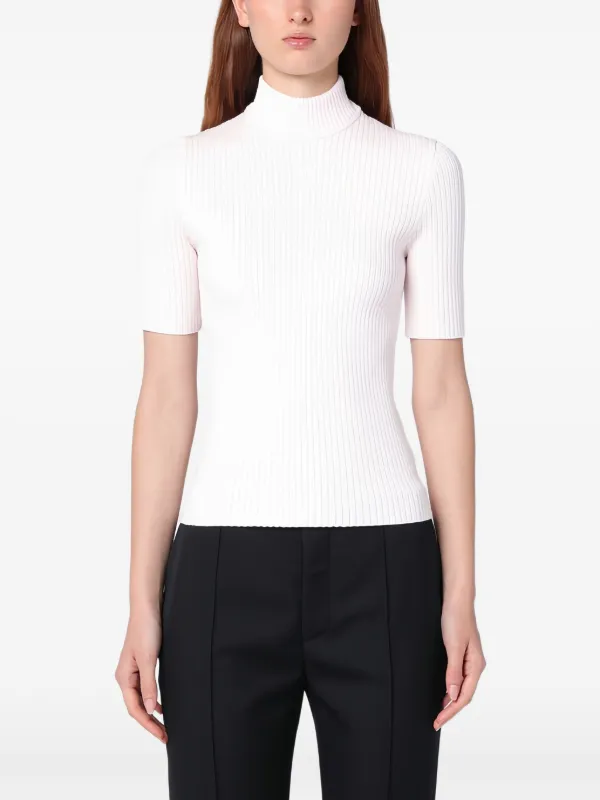 Courrèges Reedition リブニットセーター | ピンク | FARFETCH JP Courrèges Reedition リブニットセーター | ピンク | FARFETCH JP