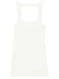 Courrèges Re-Edition vinyl mini dress - White