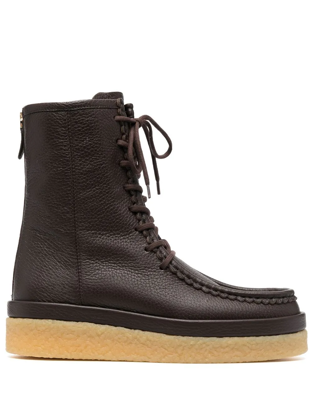 

Chloé Jamie calf-leather ankle boots - Brown