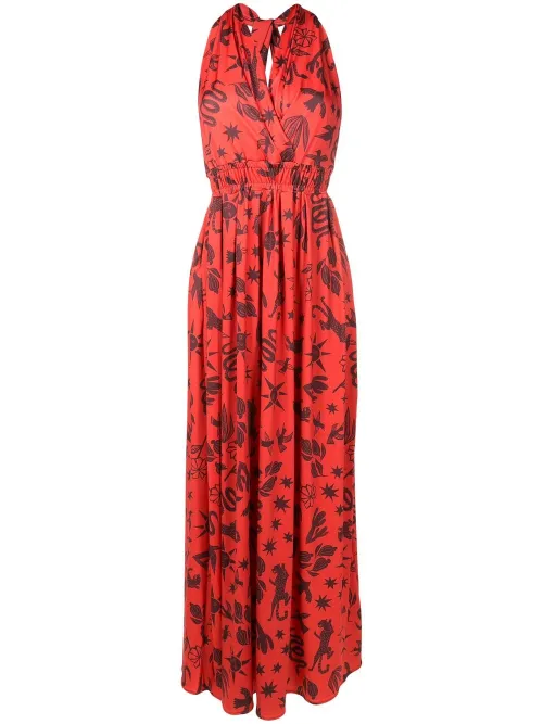 Robe Vênus Estampado à dos nu - Lygia & Nanny - Modalova