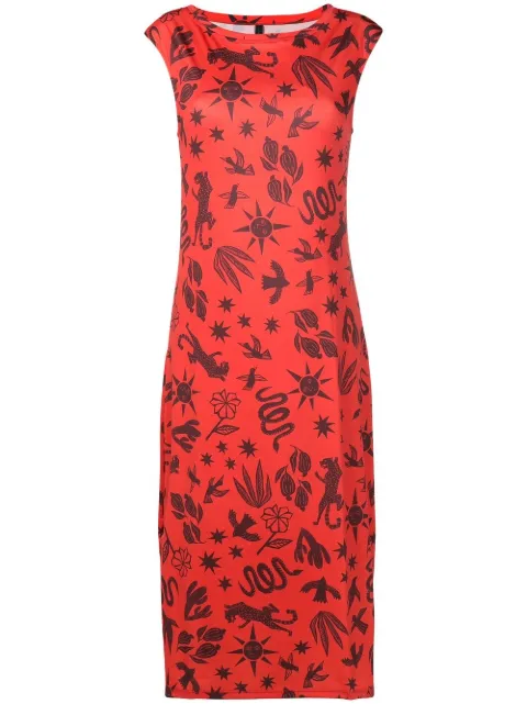 Lygia & Nanny Zababa Estampado T-shirt dress