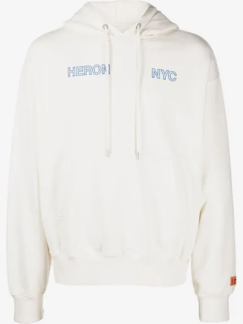 Heron Preston Off Road logo-embroidered hoodie