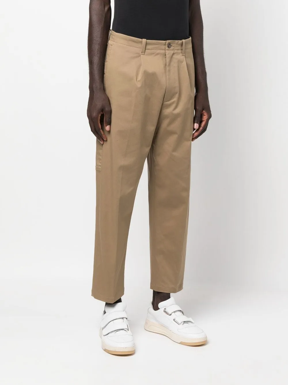  Etro Straight Leg Hose Mit Logo   Braun 
