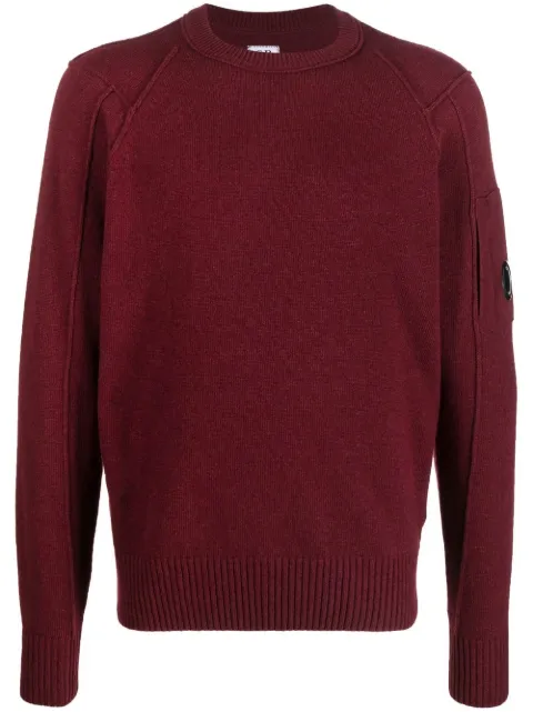 C.P. Company tröja med linsdetalj