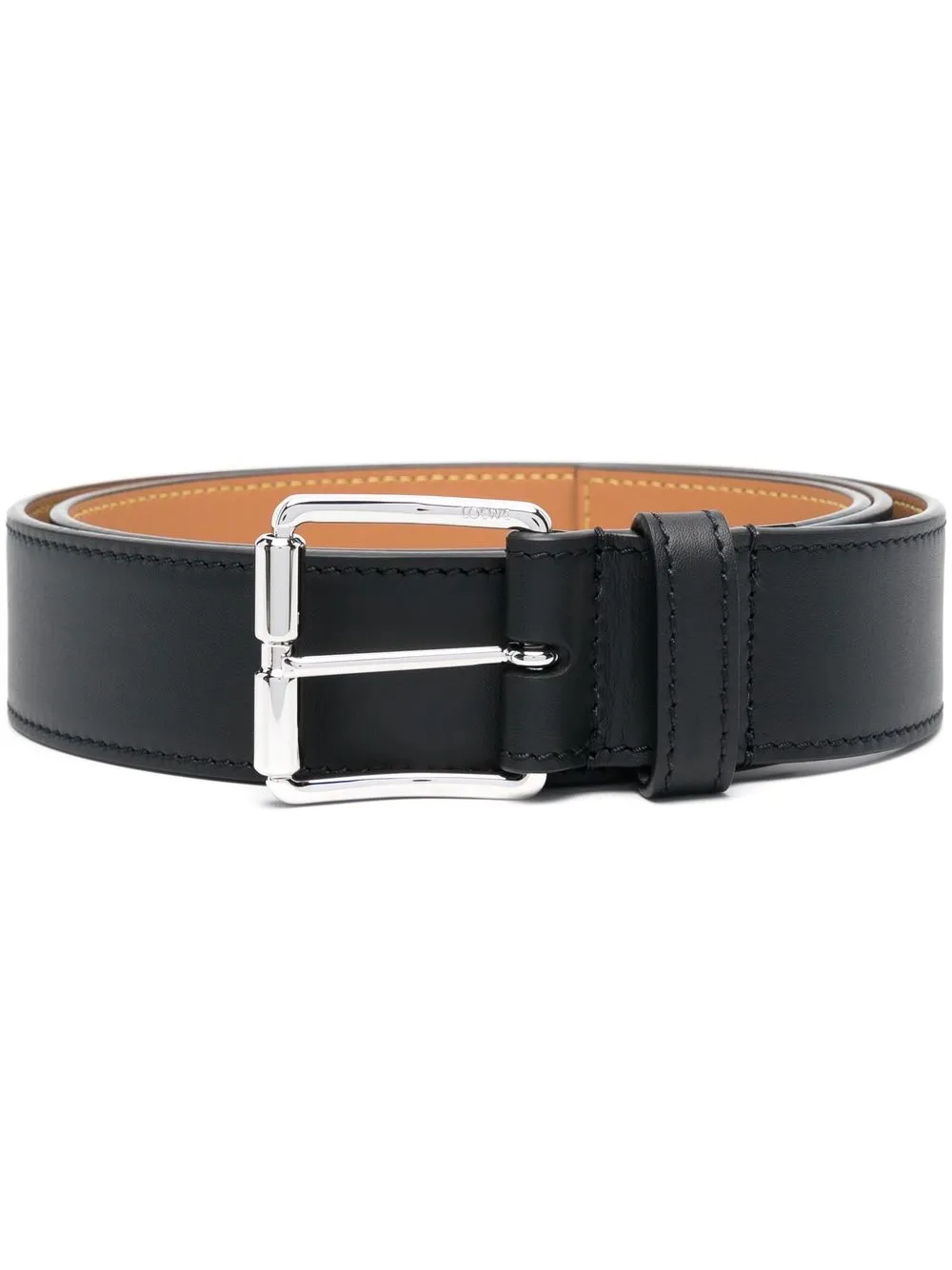 LOEWE cinturón con hebilla en rodillo | negro | Image 1