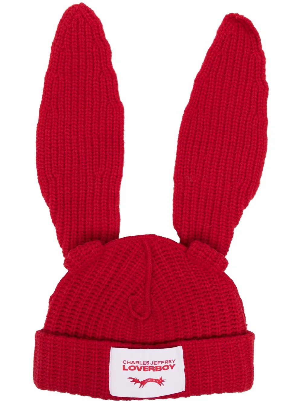 Charles Jeffrey Loverboy Chunky Rabbit リブニット ビーニー - Farfetch