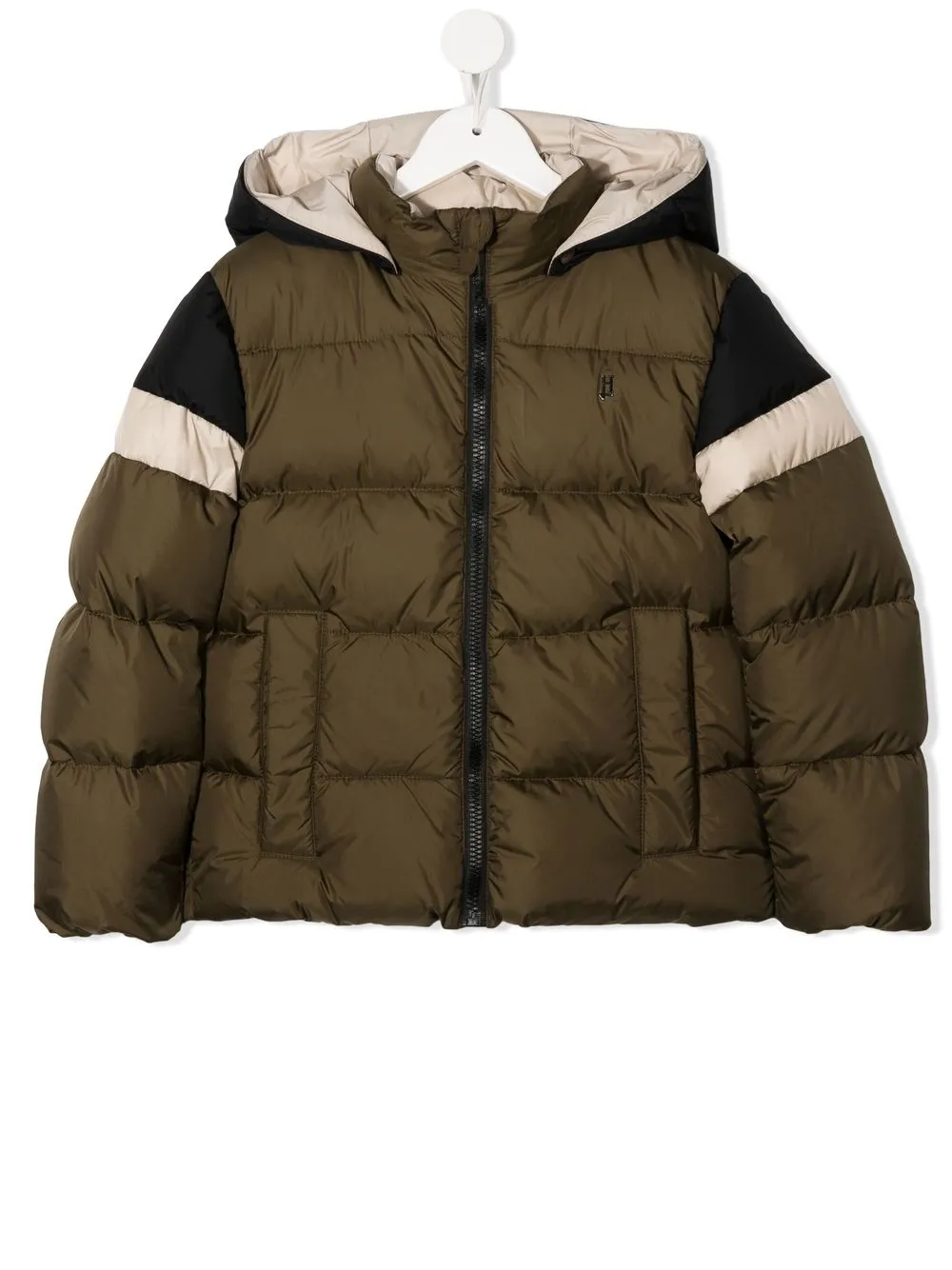 

Herno Kids hooded padded coat - Green