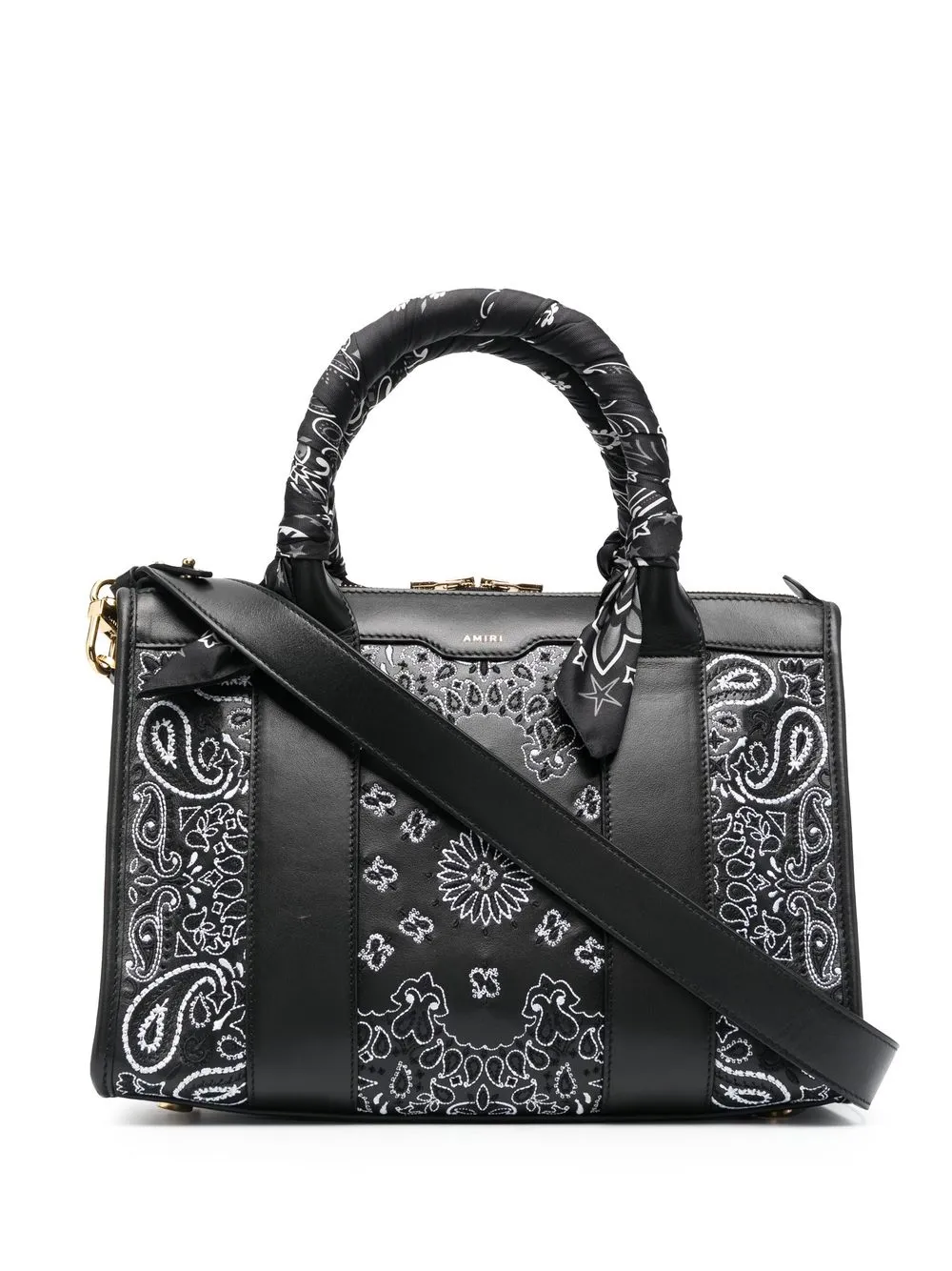

AMIRI tote City mini - Negro
