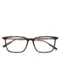 Montblanc square-frame optical glasses - Brown