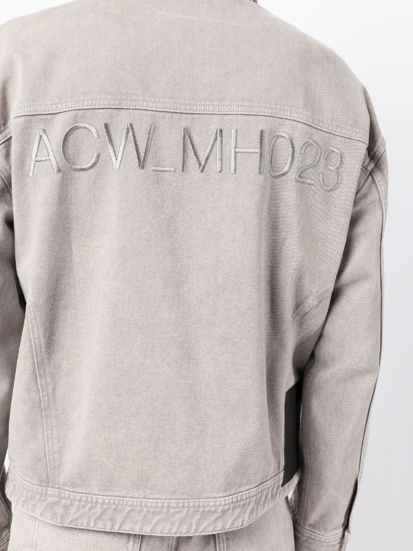 A-COLD-WALL* logo-embroidered Denim Jacket - Farfetch