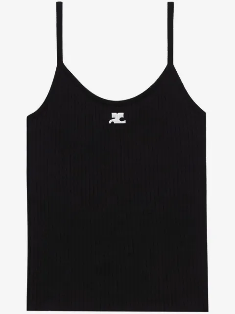 Courrèges Reedition ribbed tank top