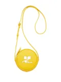 Courrèges Reedition Circle leather bag - Yellow