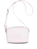 Courrèges Reedition leather camera bag - Pink