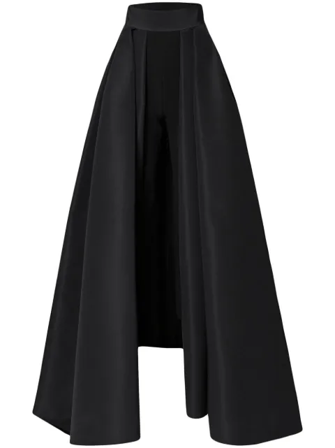 Carolina Herrera layered high-waited skirt trousers