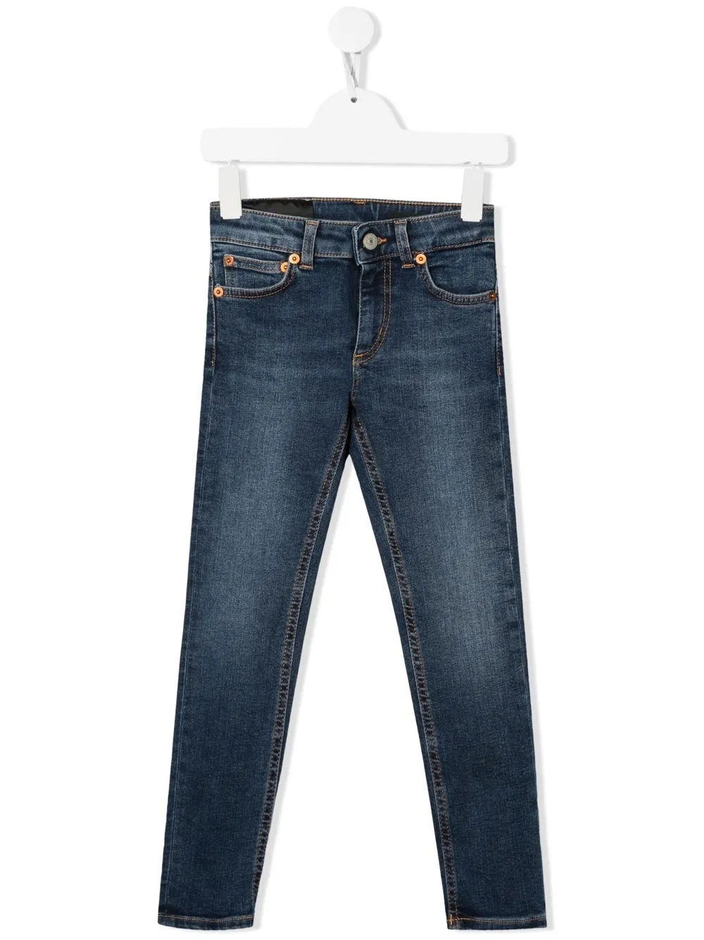 

DONDUP KIDS jeans rectos con bolsillos - Azul