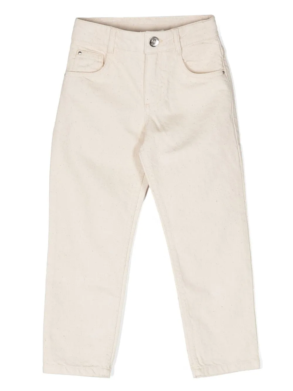 

Eleventy Kids straight-leg denim jeans - Neutrals