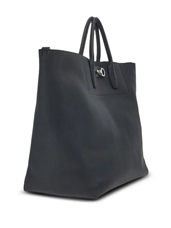 Ferragamo Studio ガンチーニ トートバッグ | ブラック | FARFETCH JP