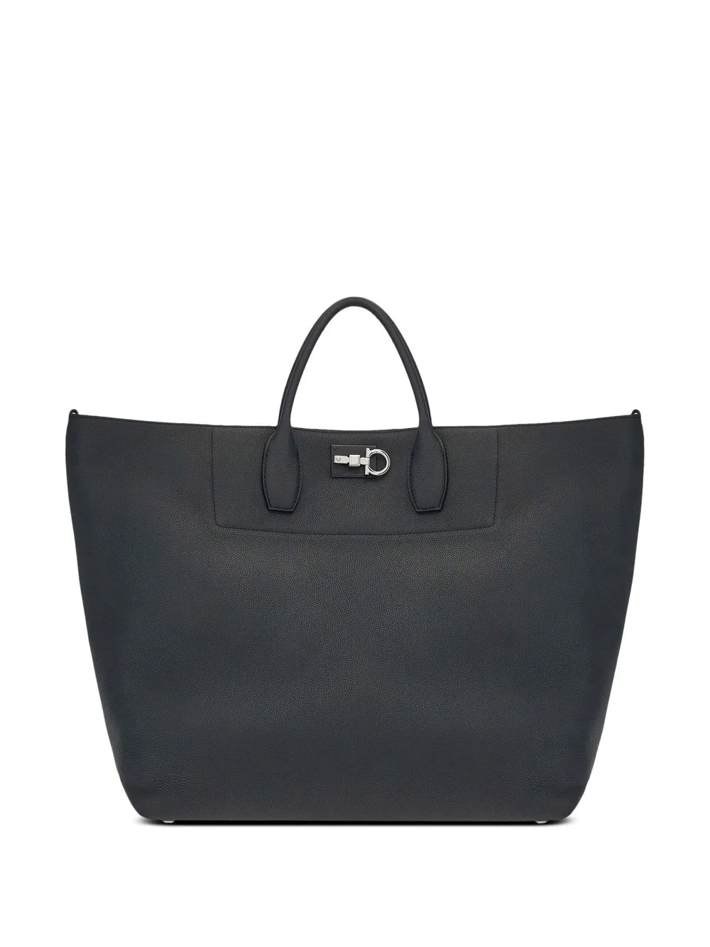 Ferragamo Gancini Studio shopper Zwart