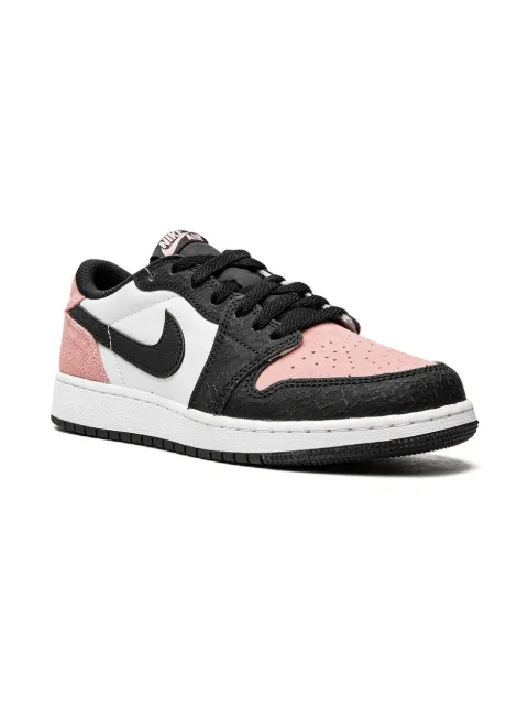 Jordan Kids Air Jordan 1 Retro Low OG "Bleached Coral" sneakers