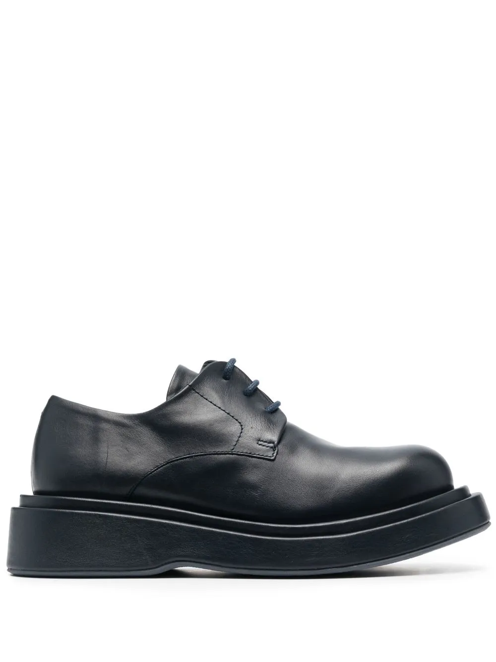 

Paloma Barceló Andrea leather platform shoes - Blue