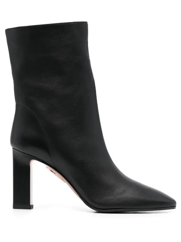 Aquazzura Manzoni Ankle Boots in Black