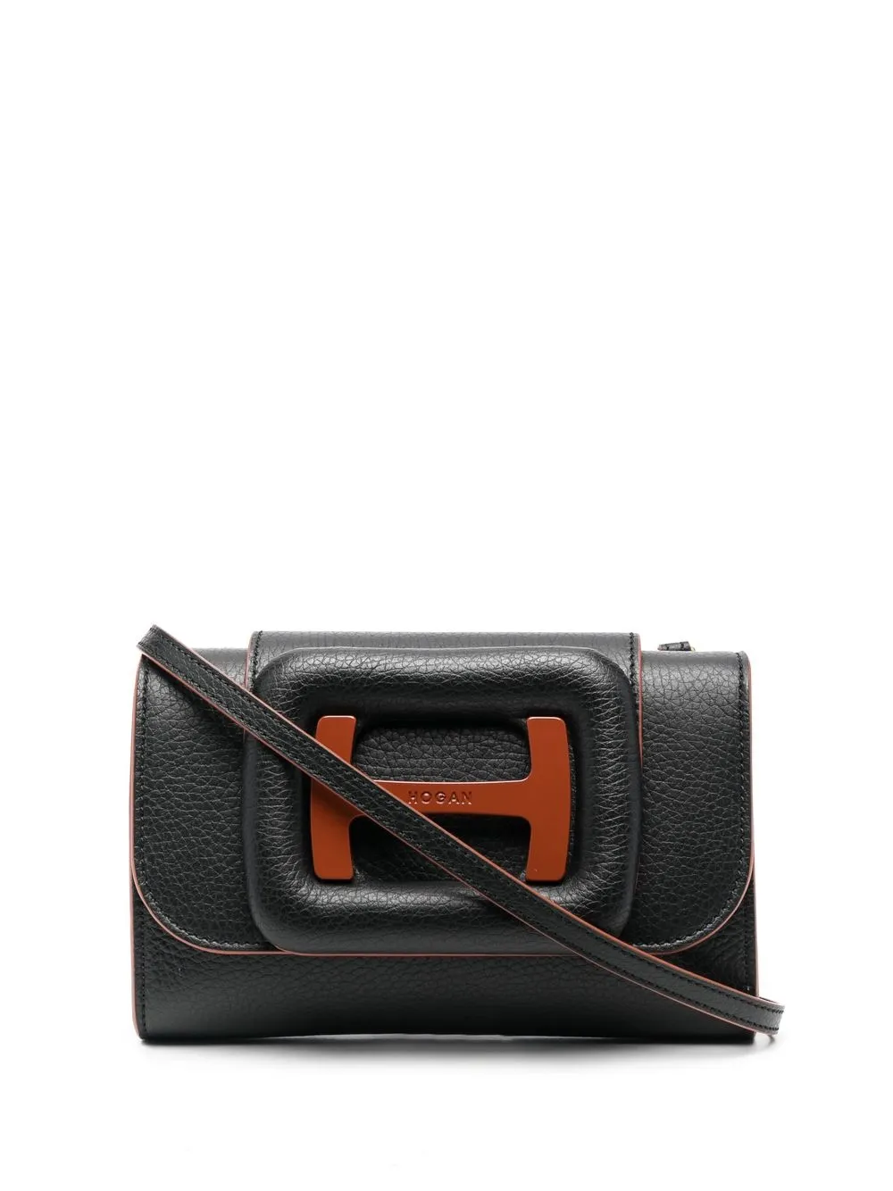 

Hogan bolsa crossbody H - Negro