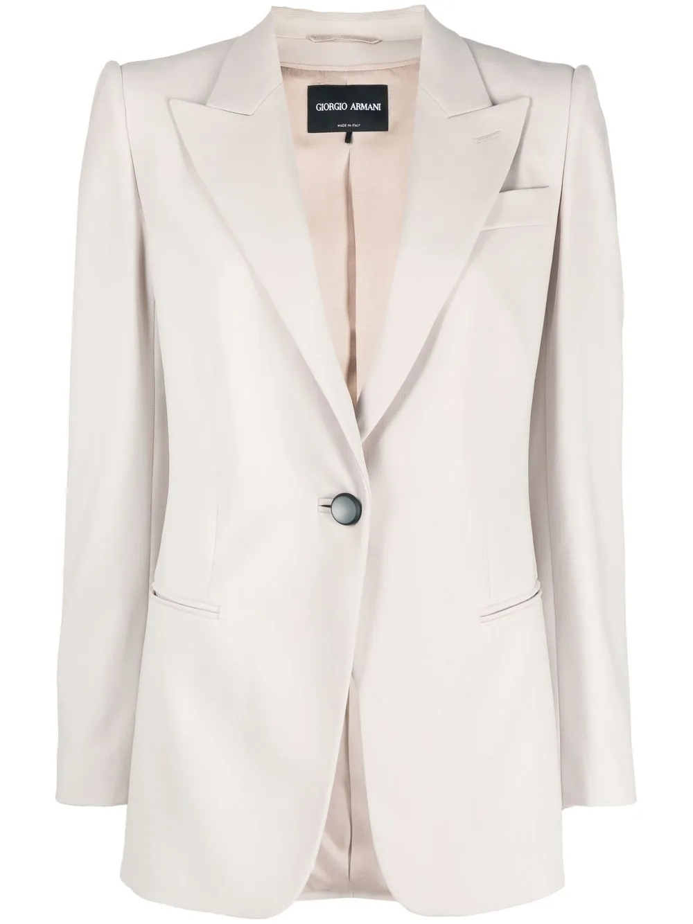 

Giorgio Armani blazer de vestir con botones - Neutro