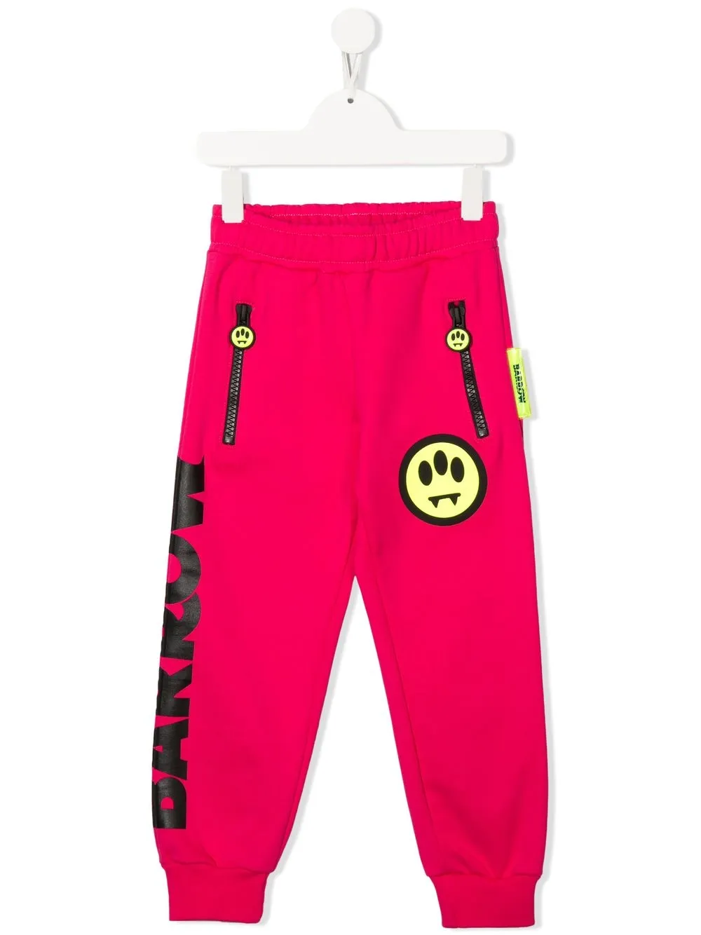 

Barrow kids pants con logo estampado - Rosado