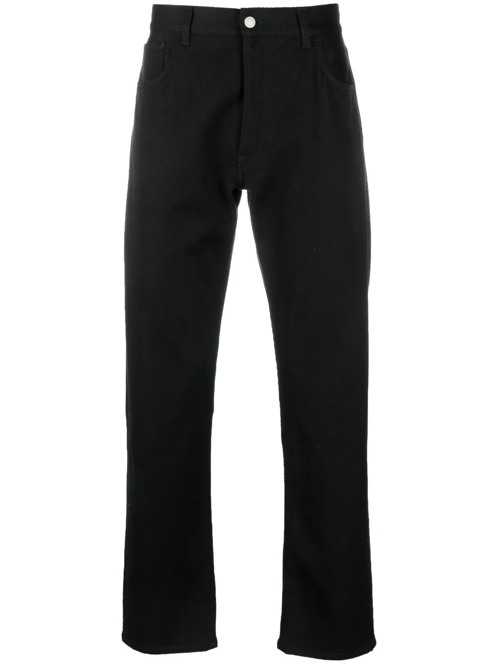 

Moschino pantalones rectos con tiro alto - Negro