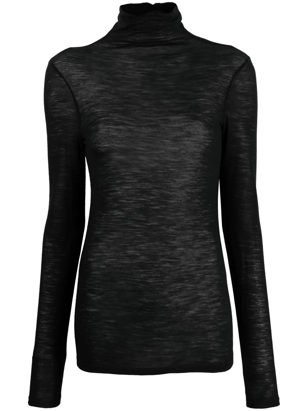 

Semicouture suéter con sello del logo - Negro