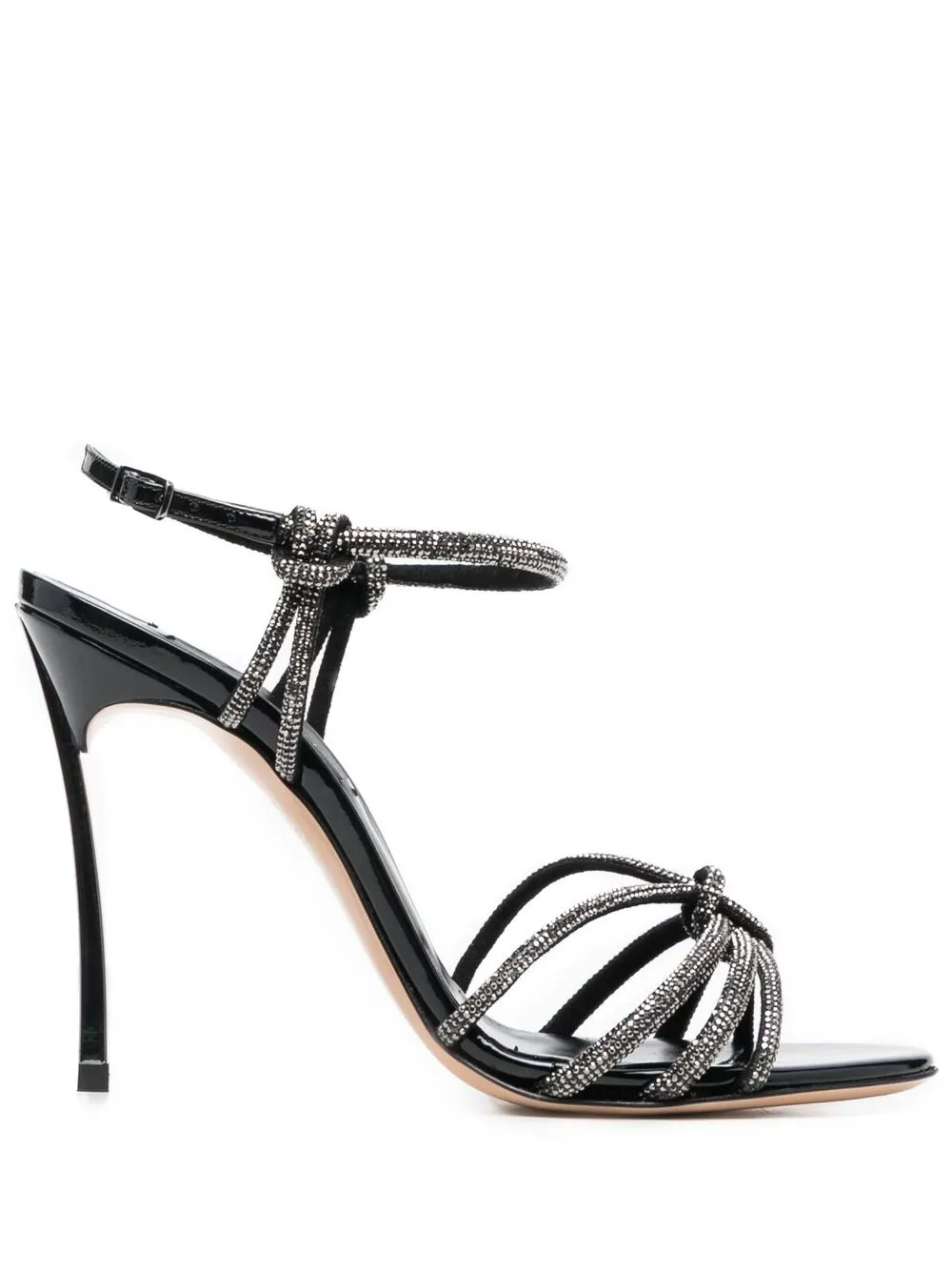 

Casadei Blade C + C 115mm heel sandals - Black