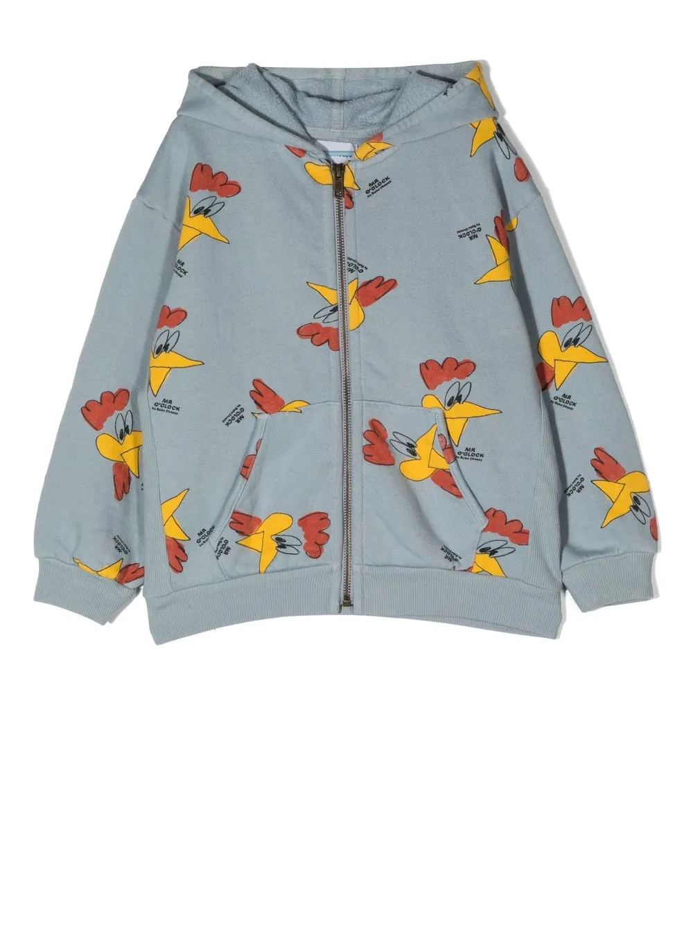 

Bobo Choses hoodie con pájaro estampado - Azul