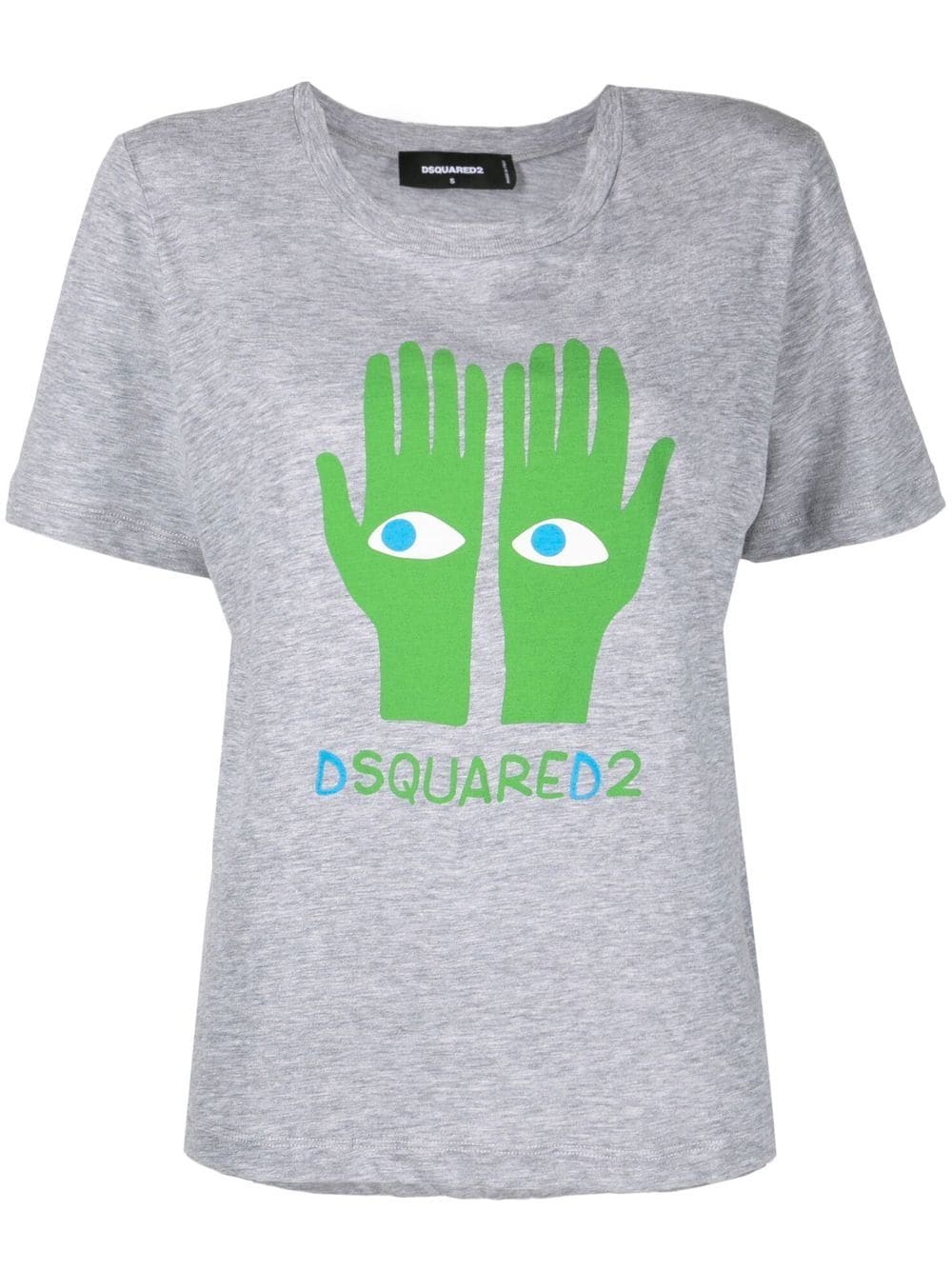 Shop Dsquared2 Logo-print Detail T-shirt In Grau