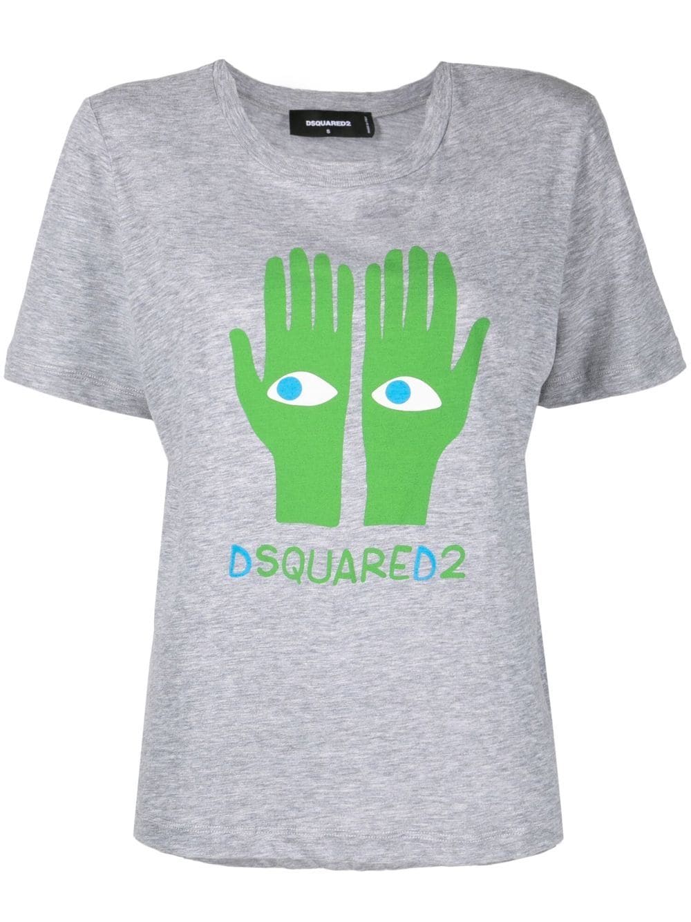 

Dsquared2 playera con logo estampado - Gris