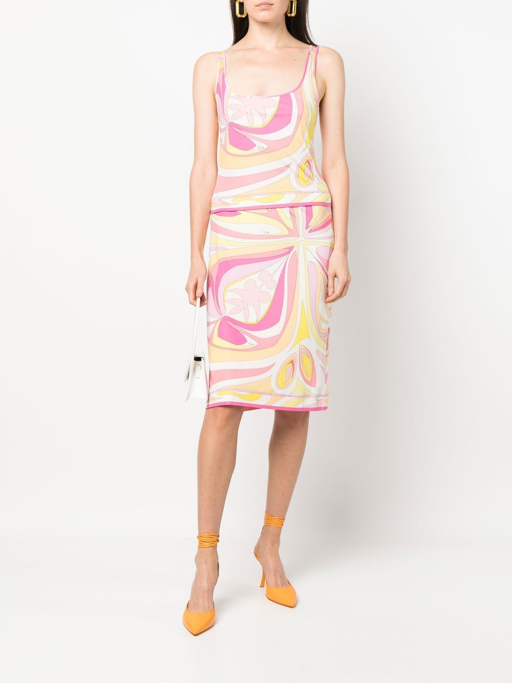 PUCCI Pre-Owned 2000s rok met abstracte print - Roze
