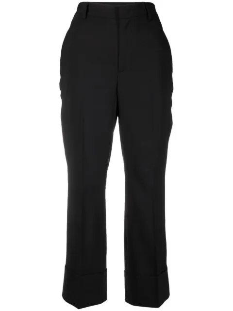 Dsquared2 cropped flare trousers