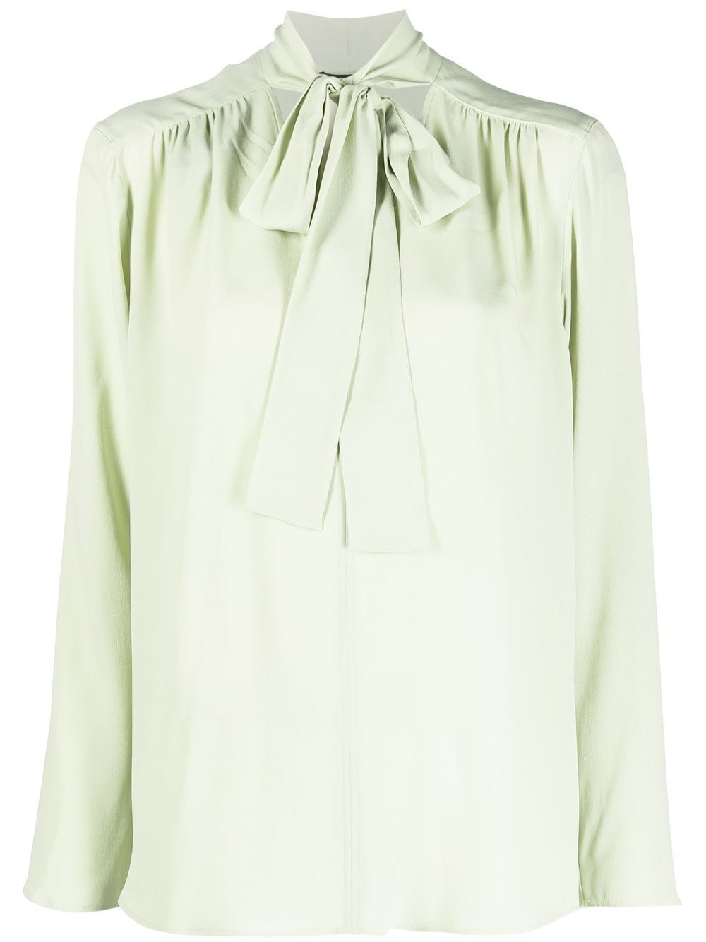 Luisa Cerano pussy-bow Blouse - Farfetch