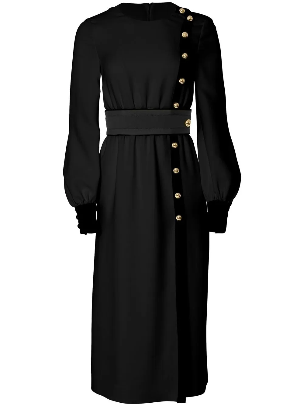 

Carolina Herrera button-front midi dress - Black