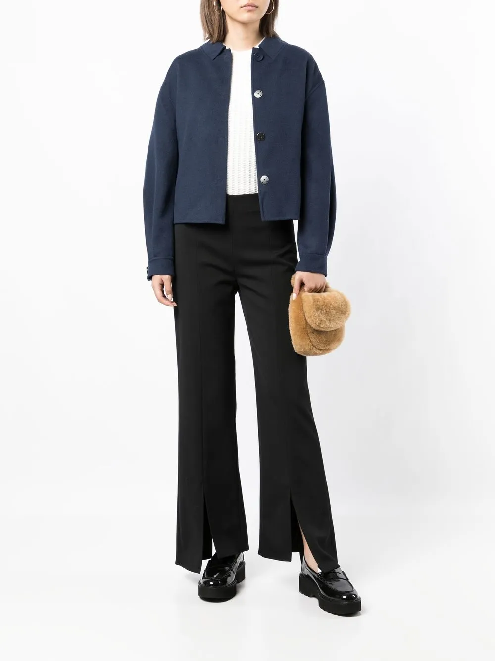 Paule Ka Cropped jack - Blauw