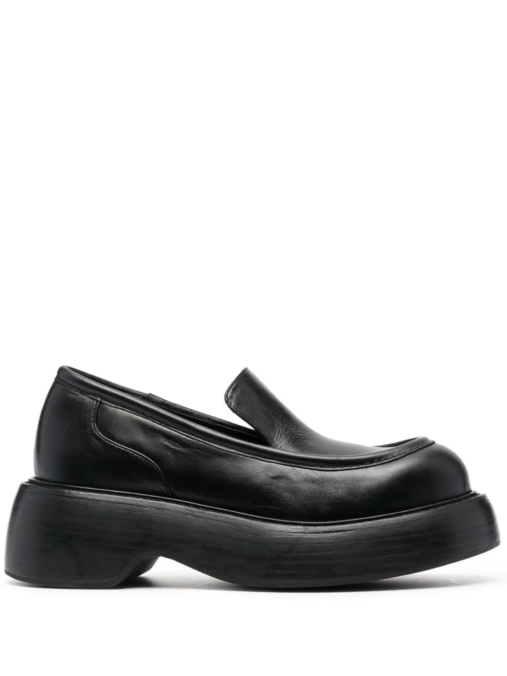 

Paloma Barceló Moka flatform loafer - Black