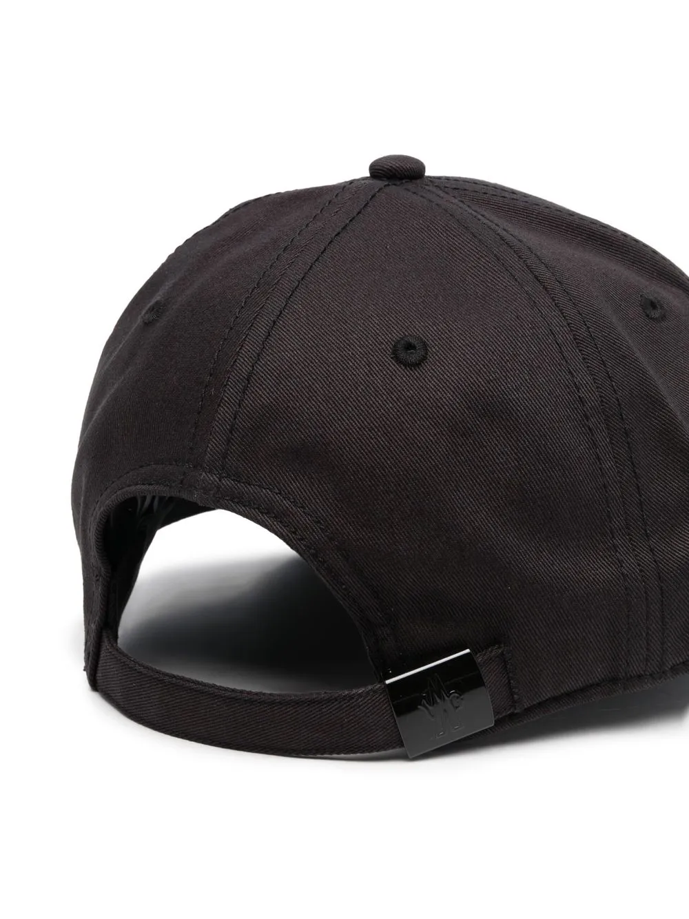 

Moncler gorra con parche del hombre araña - Negro