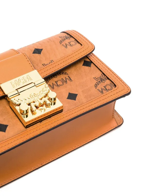 大人女性の Tracy MCM logo-monogram FARFETCH | Brown | Bag Crossbody バッグ