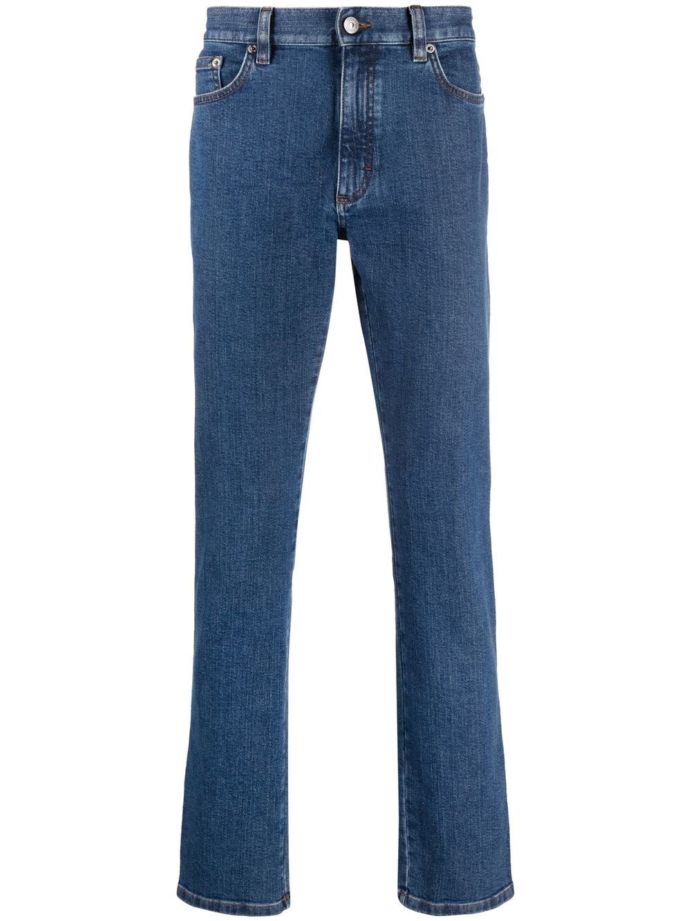 Zegna Roccia slim-fit jeans - Blue