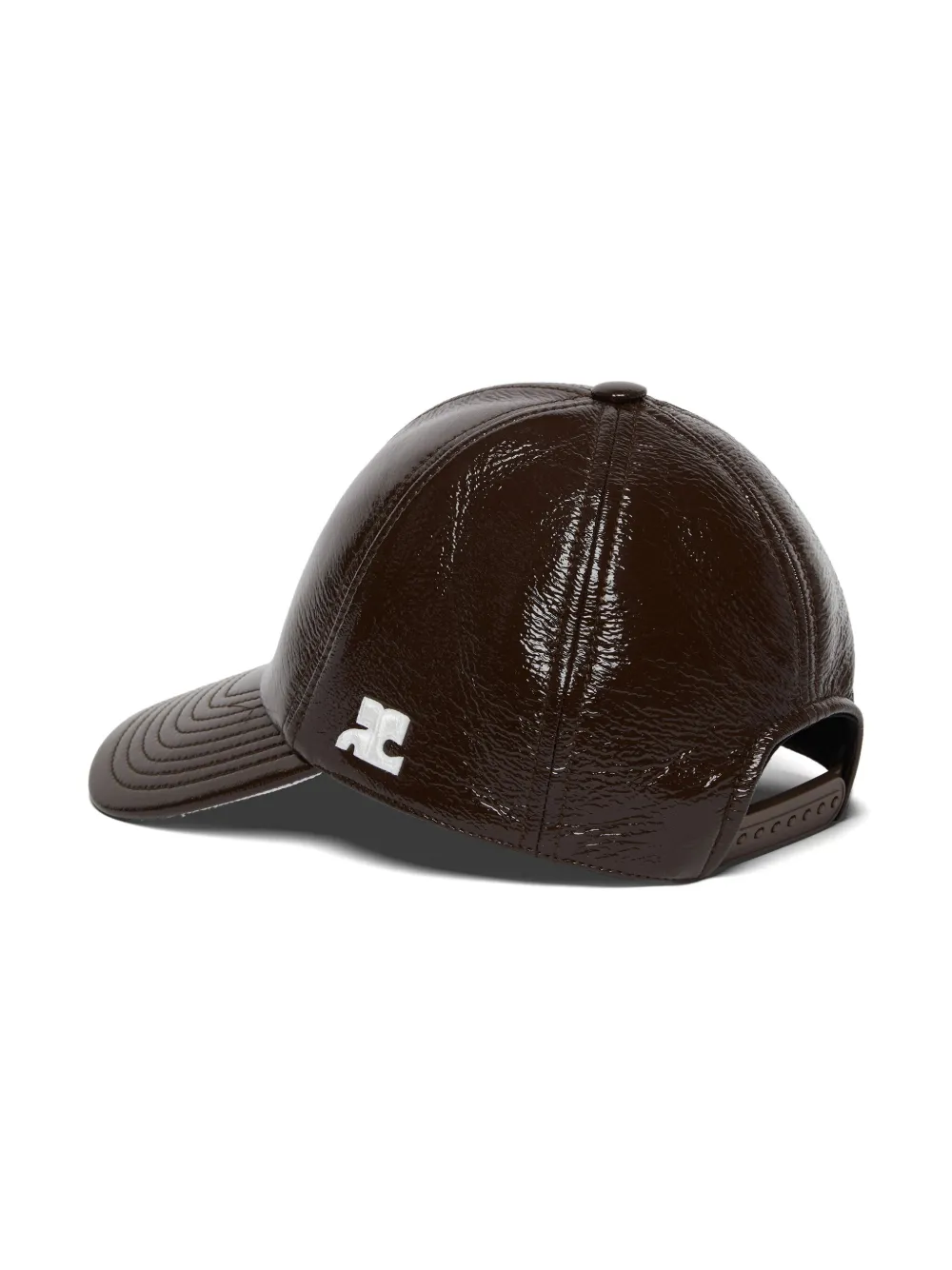 Courrèges Re-edition Cap In Braun