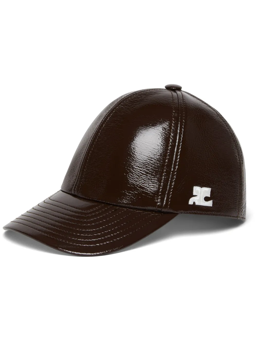 Courrèges Re-Edition cap | Brown | Image 1