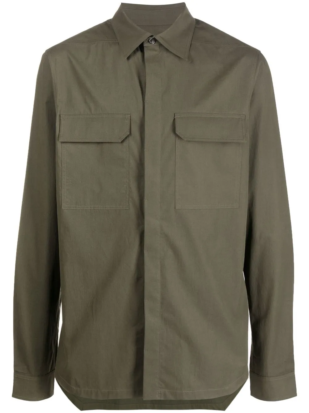 

Rick Owens camisa Work - Verde